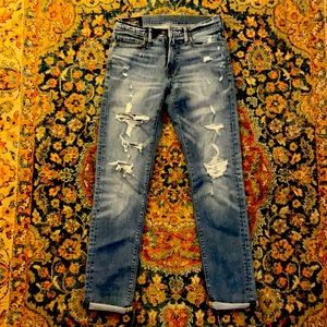 2020 Season, Abercrombie & Fitch Destroyed Denim.
